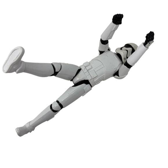 Star Wars Stormtrooper 10.5" Hasbro Action Figure Vintage Style Collectible - Picture 8 of 9